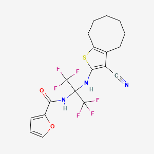 N 2 3 Cyano 4 5 6 7 8 9 Hexahydrocycloocta B Thiophen 2 Yl Amino 1