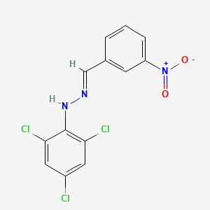 N 3 Nitro Benzylidene N 2 4 6 Trichloro Phenyl Hydrazine