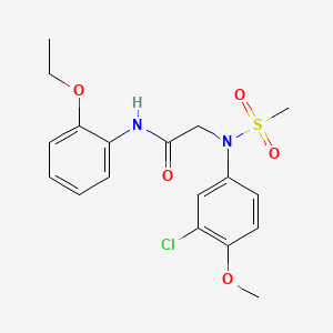 Chloro Methoxy Methylsulfonyl Anilino N Ethoxyphenyl