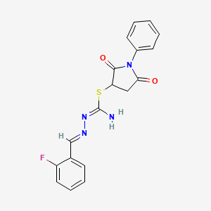 Dioxo Phenyl Pyrrolidinyl Fluorobenzylidene