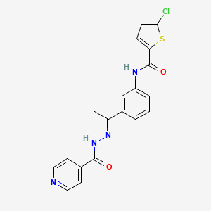 Chloro N N Isonicotinoylethanehydrazonoyl Phenyl