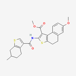 Methyl 7 Methoxy 2 6 Methyl 4 5 6 7 Tetrahydro 1 Benzothien 3 Yl