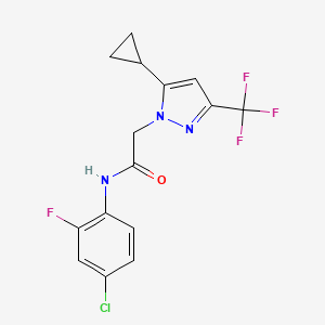 N Chloro Fluorophenyl Cyclopropyl Trifluoromethyl H