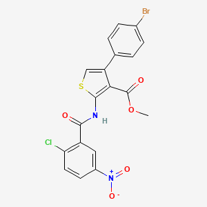 Methyl Bromophenyl Chloro Nitrobenzoyl Amino