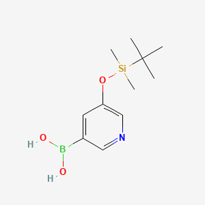 5 Tert Butyl Dimethyl Silyl Oxy Pyridine 3 Boronic Acid S1777402