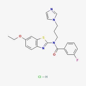 N 3 1H Imidazol 1 Yl Propyl N 6 Ethoxybenzo D Thiazol 2 Yl 3