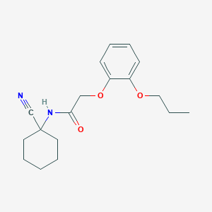 N Cyanocyclohexyl Propoxyphenoxy Acetamide S Smolecule