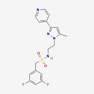 1 3 5 Difluorophenyl N 2 5 Methyl 3 Pyridin 4 Yl 1H Pyrazol 1 Yl