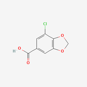 7 Chloro 1 3 Benzodioxole 5 Carboxylic Acid S2676414 Smolecule