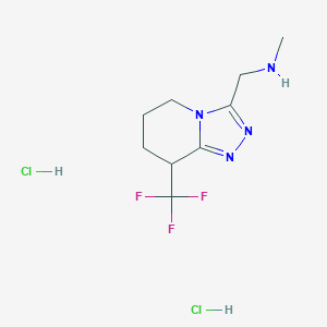 N Methyl 1 8 Trifluoromethyl 5 6 7 8 Tetrahydro 1 2 4 Triazolo 4 3