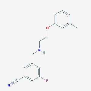 Fluoro Methylphenoxy Ethyl Amino Methyl Benzonitrile