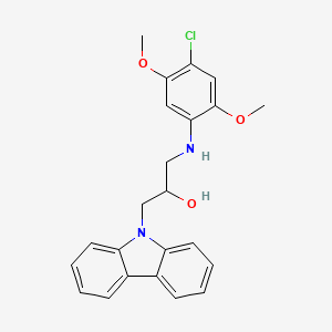 H Carbazol Yl Chloro Dimethoxyanilino Propanol