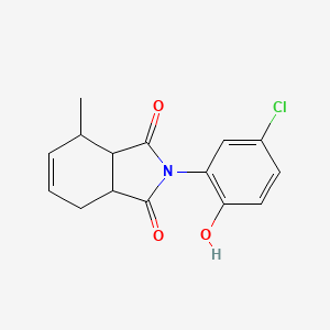 Chloro Hydroxyphenyl Methyl A A Tetrahydro H Isoindole