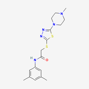 N Dimethylphenyl Methylpiperazin Yl Thiadiazol