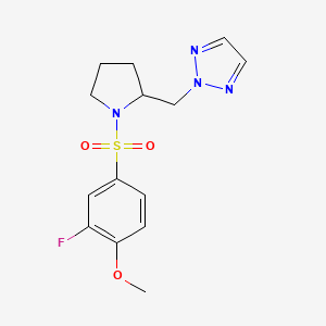 Fluoro Methoxybenzenesulfonyl Pyrrolidin Yl Methyl H