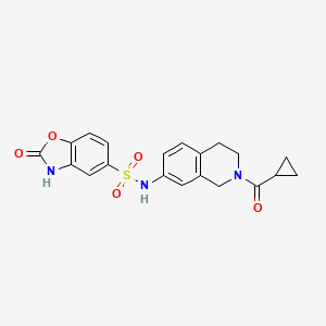 N Cyclopropanecarbonyl Tetrahydroisoquinolin Yl Oxo