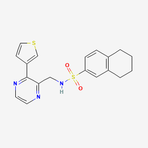 N Thiophen Yl Pyrazin Yl Methyl Tetrahydronaphthalene