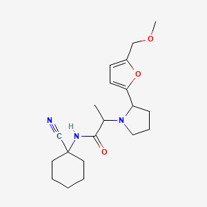 N Cyanocyclohexyl Methoxymethyl Furan Yl Pyrrolidin Yl