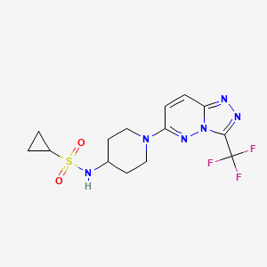 N 1 3 Trifluoromethyl 1 2 4 Triazolo 4 3 B Pyridazin 6 Yl