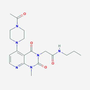 Acetylpiperazin Yl Methyl Dioxo Dihydropyrido