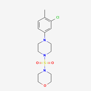 Chloro Methylphenyl Piperazin Yl Sulfonyl Morpholine