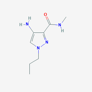 Amino N Methyl Propyl H Pyrazole Carboxamide S Smolecule