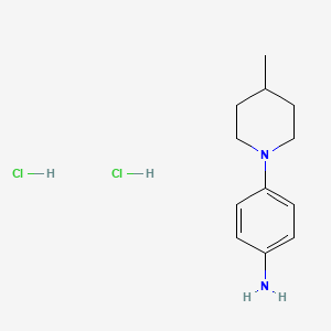 4 4 Methylpiperidin 1 Yl Aniline Dihydrochloride S3048063 Smolecule