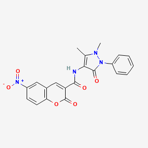 N Dimethyl Oxo Phenyl Dihydro H Pyrazol Yl Nitro