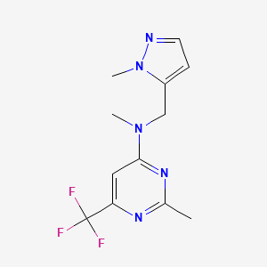 N 2 Dimethyl N 1 Methyl 1H Pyrazol 5 Yl Methyl 6 Trifluoromethyl