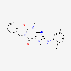 Dimethylphenyl Methyl Benzyl Trihydroimidazolidino