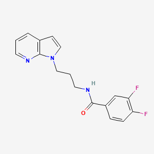 N 3 1H Pyrrolo 2 3 B Pyridin 1 Yl Propyl 3 4 Difluorobenzamide