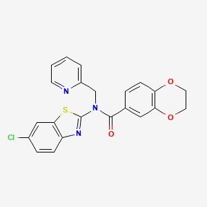 N Chlorobenzo D Thiazol Yl N Pyridin Ylmethyl