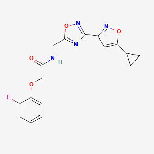 N Cyclopropylisoxazol Yl Oxadiazol Yl Methyl