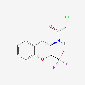 2 Chloro N 2R 3R 2 Trifluoromethyl 3 4 Dihydro 2H Chromen 3 Yl