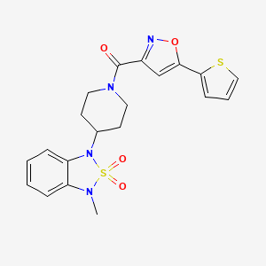 Methyl Dioxidobenzo C Thiadiazol H Yl Piperidin