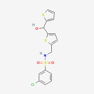 3 Chloro N 5 Hydroxy Thiophen 2 Yl Methyl Thiophen 2 Yl Methyl