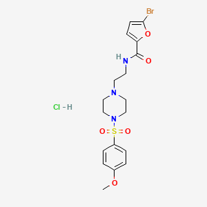 Bromo N Methoxyphenyl Sulfonyl Piperazin Yl Ethyl Furan