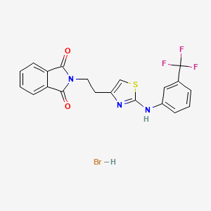 2 2 2 3 Trifluoromethyl Phenyl Amino 1 3 Thiazol 4 Yl Ethyl 2 3