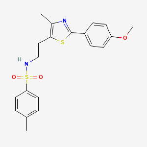 N 2 2 4 Methoxyphenyl 4 Methyl 1 3 Thiazol 5 Yl Ethyl 4