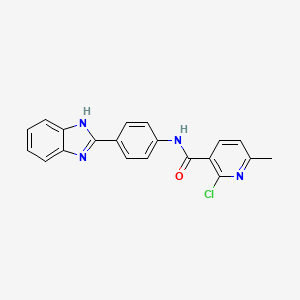 N H Benzimidazol Yl Phenyl Chloro Methylpyridine