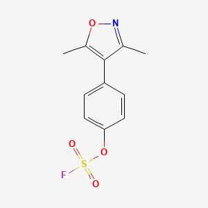 4 4 Fluorosulfonyloxyphenyl 3 5 Dimethyl 1 2 Oxazole S3302524