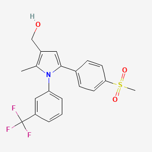 2 Methyl 5 4 Methylsulfonyl Phenyl 1 3 Trifluoromethyl Phenyl 1H