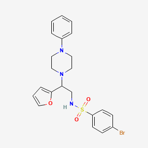 Bromo N Furyl Phenylpiperazin Yl Ethyl