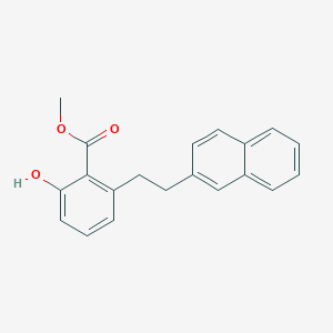 2 Hydroxy 6 2 Naphthalen 2 Yl Ethyl Benzoic Acid Methyl Ester