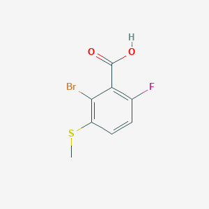 Bromo Fluoro Methylsulfanyl Benzoic Acid S Smolecule