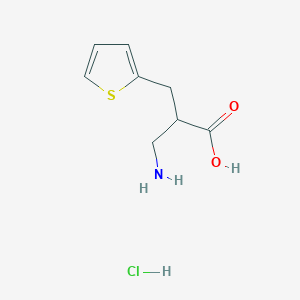 3 Amino 2 Thiophen 2 Yl Methyl Propanoic Acid Hydrochloride S815658