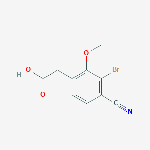 Bromo Cyano Methoxyphenylacetic Acid S Smolecule