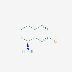 S Bromo Tetrahydro Naphthalen Ylamine S Smolecule