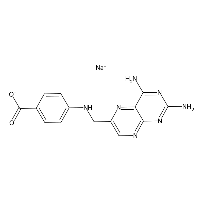 Sodium 4-{[(2,4-diaminopteridin-6-yl)methyl]amino}...