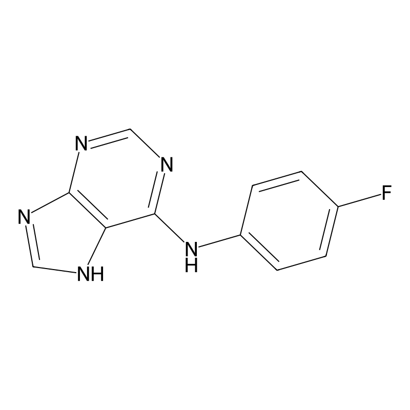 (4-Fluorophenyl)(9H-purin-6-yl)amine